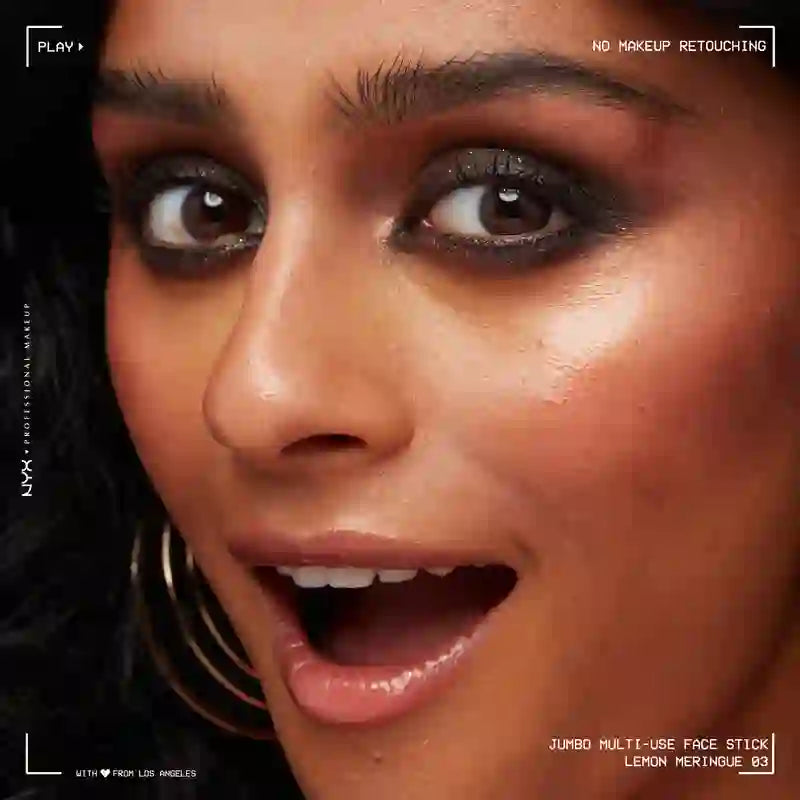 Nyx Jumbo Stick Stick visage multi-usages. Teinte Jumbo Lemon Meringue , 2,7 gr
