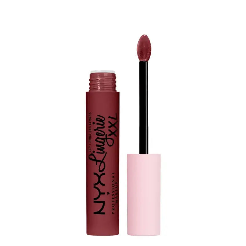 Nyx Liquid Lipstick Lip Lingerei Xxl Long Wear 100% Matte Coverage 16H . Teinte Strip N Tease , 4 ml