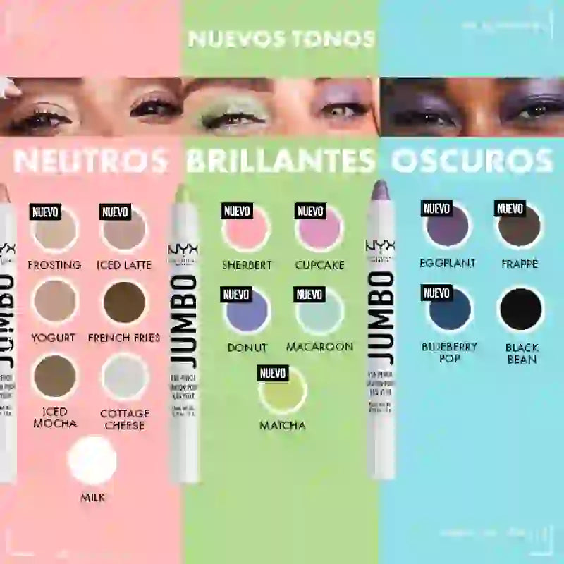 Nyx Eye Pencil Jumbo Eye Pencil - Black Bean , 5 gr