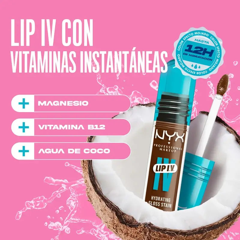 Nyx Lip Iv Rouge à lèvres Cocoa Quench Teinte 04 , 5 ml
