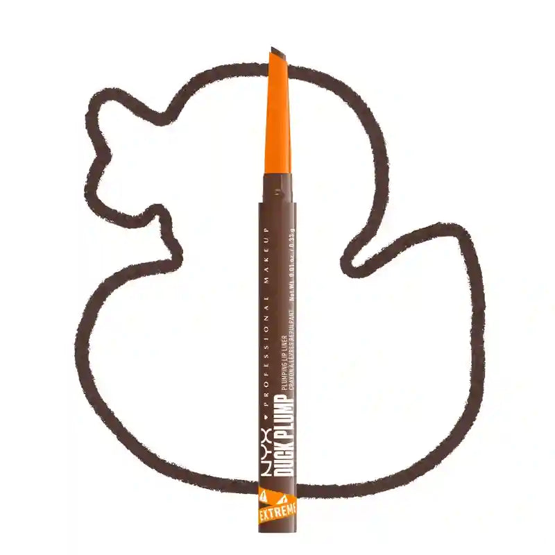 Nyx Duck Plump Volumising Lip Liner, crayon à lèvres, seringue Sienna 10 , 0,33 g