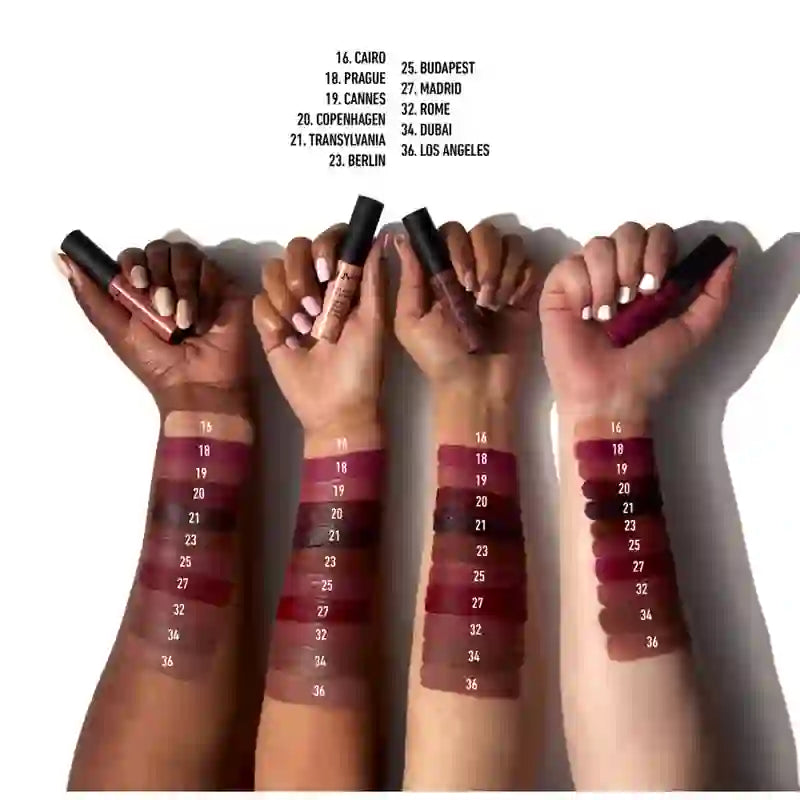 Nyx Creamy Lipstick Crème à lèvres Soft Matte. Teinte Matte Prague , 8 ml