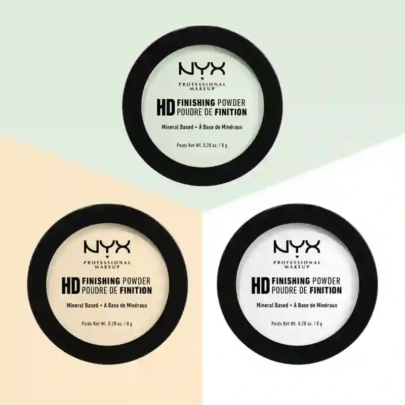 Nyx High Definition Finishing Powder Shade 1 Banana Ideal for Setting Make-up Translucent Colour , 8 g