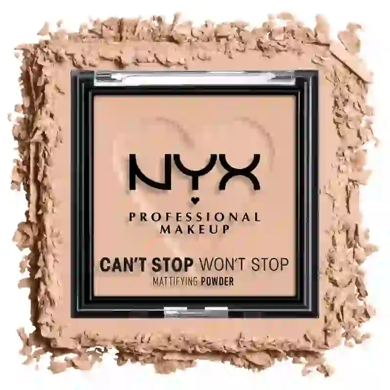 Nyx Professional Poudre matifiante Can'T Stop Won'T Stop. 6 gr