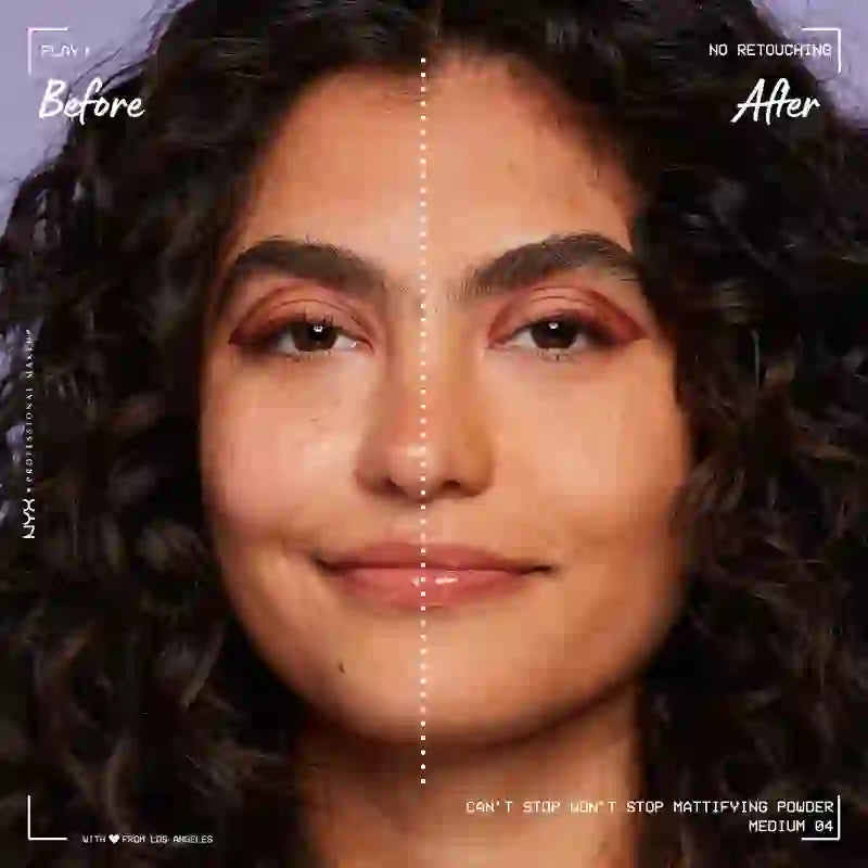 Nyx Professional Poudre matifiante Can'T Stop Won'T Stop. 6 gr