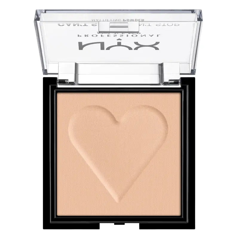 Nyx Professional Mattifying Powder Can'T Stop Won'T Stop Shade 03 Light-Medium , 6 gr