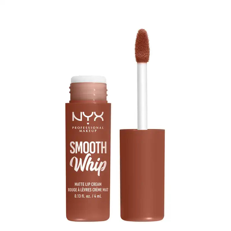 Nyx Smooth Whip Matte Lip Cream, rouge à lèvres liquide crémeux, mat, teinte fausse fourrure, 4 ml