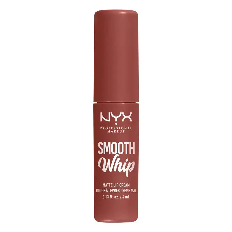 Nyx Smooth Whip Matte Lip Cream, rouge à lèvres liquide crémeux, mat, teinte mousse latte, 4 ml