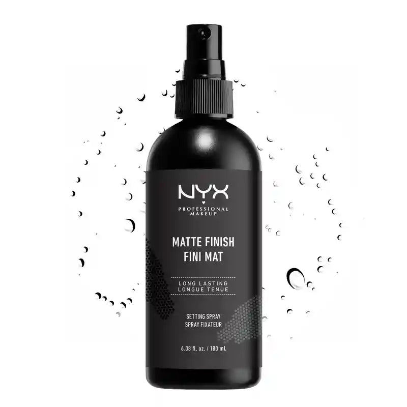 Nyx Matte Finish Setting Spray Spray Setting Spray Matte Finish Maxi Size 180 Ml , 180 ml