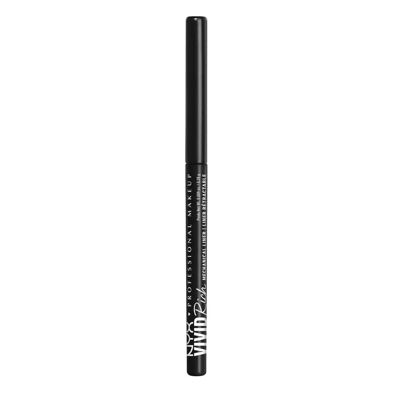 Nyx Vivid Rich Mechanical Mechanical Pencil Eyeliner Retractable Shade 01 , 0,28 gr