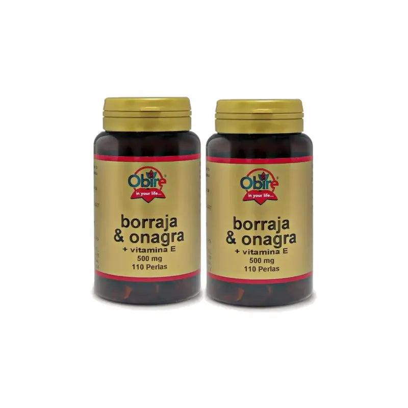 Obire Borraja & Onagra, lot de 2 x 110 gélules