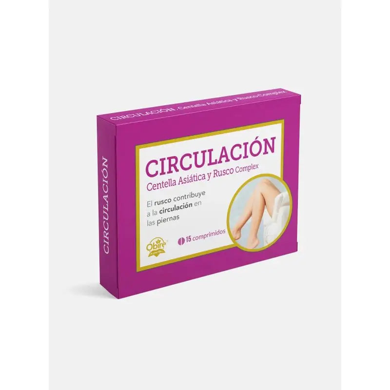Obire Circulacion Travel Line, 15 comprimés