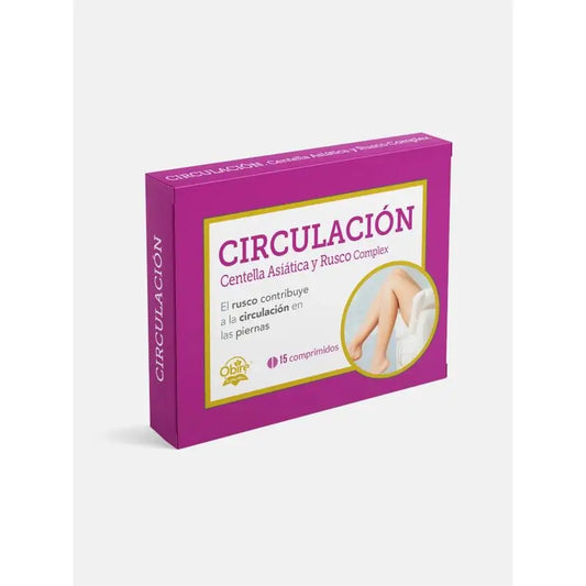 Obire Circulacion Travel Line, 15 comprimés