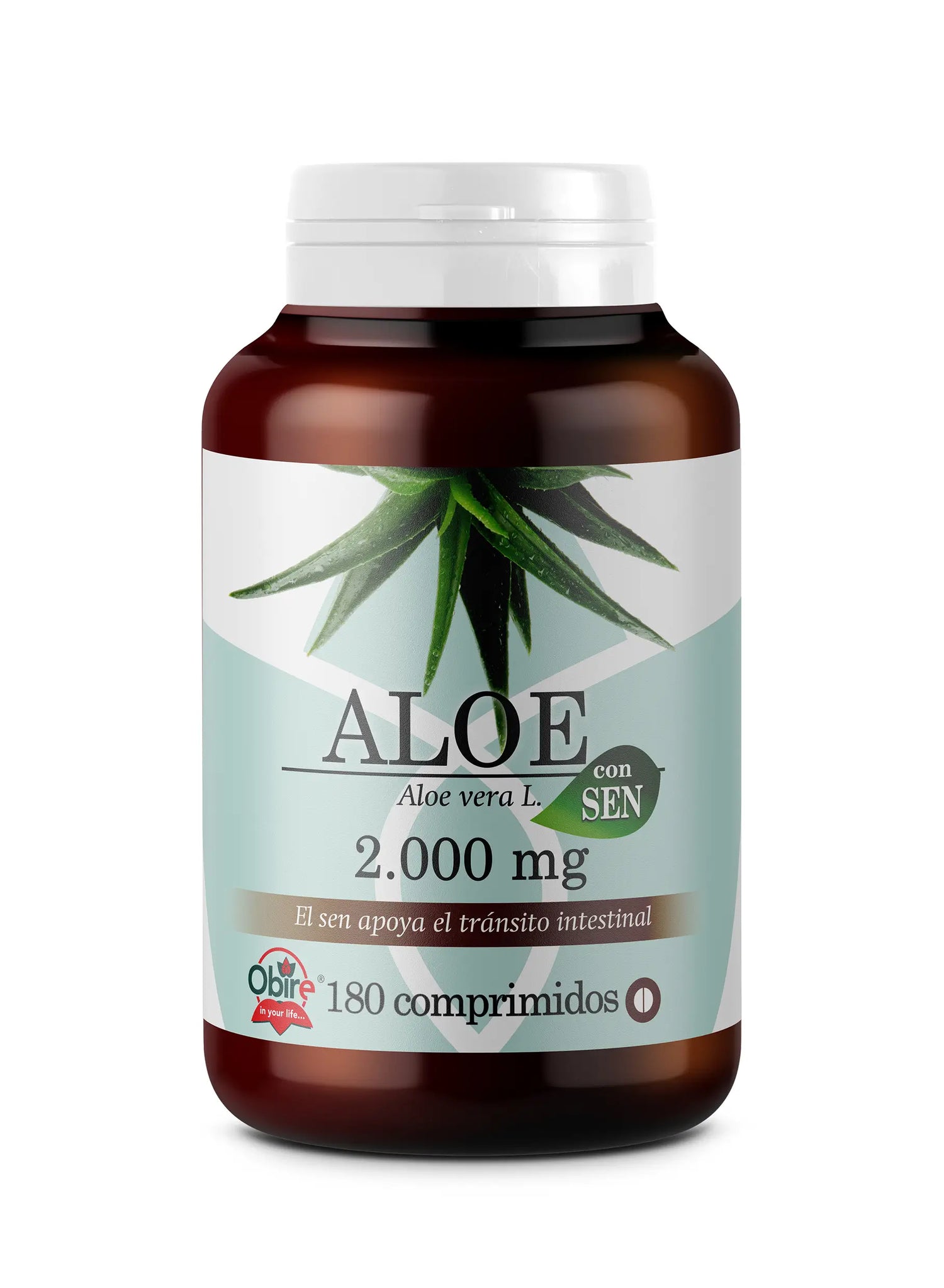 Obire Large Format Aloe Vera 2000 Mg, 180 tablets