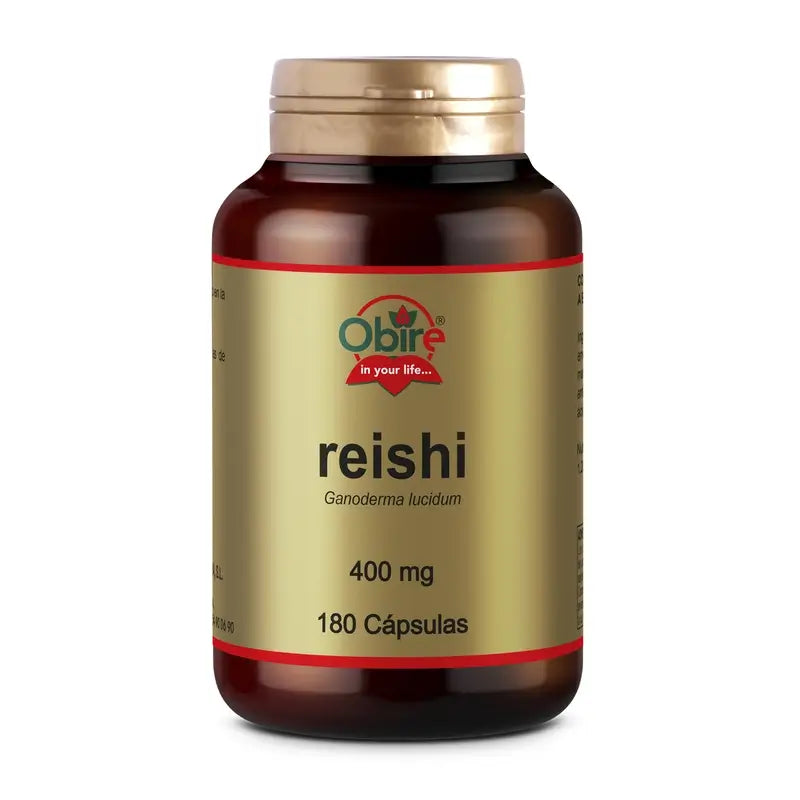Obire Reishi 400 Mg. 180 Capsules