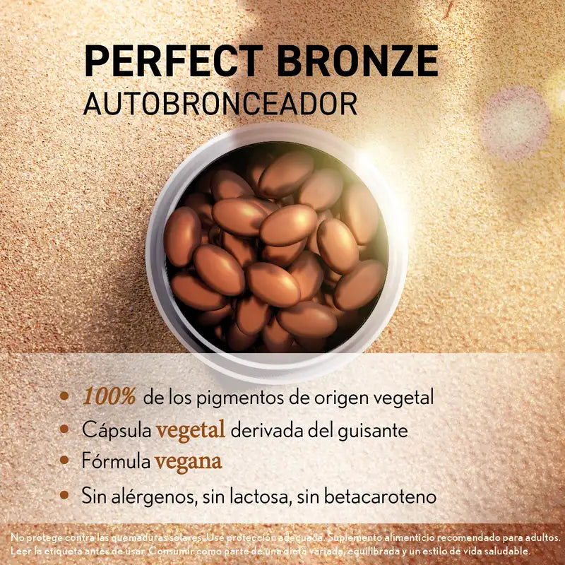 Oenobiol Perfect Bronze Autobronzant Doré, 30 gélules