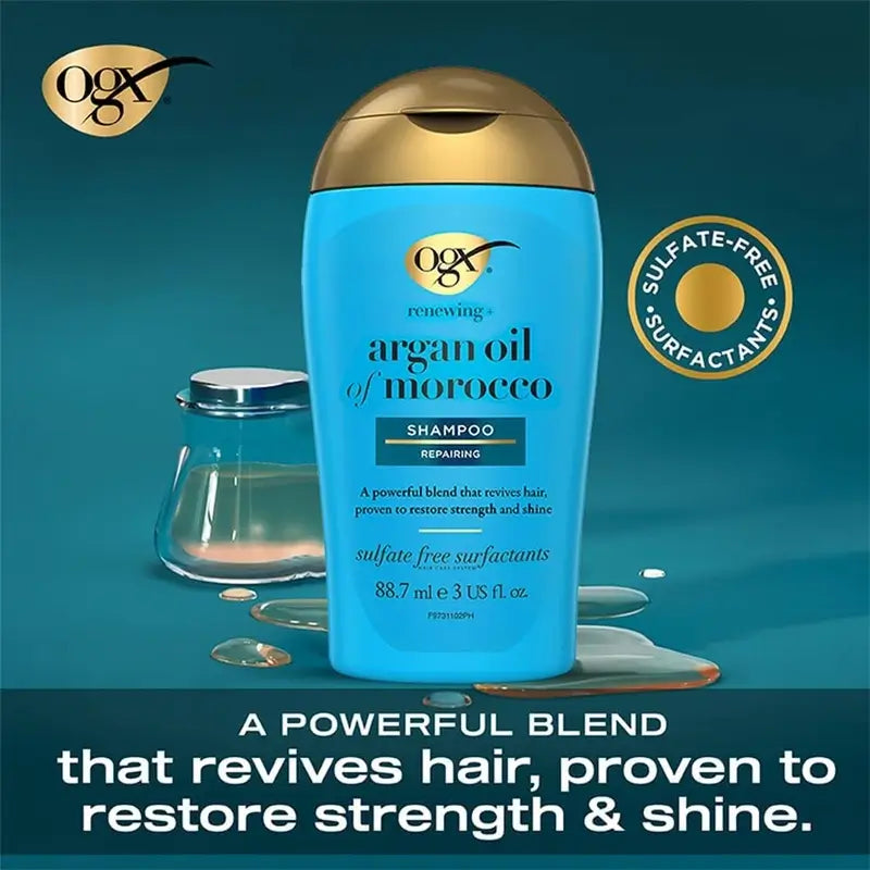 Ogx Shampooing à l'huile d'argan marocaine, 88 Ml