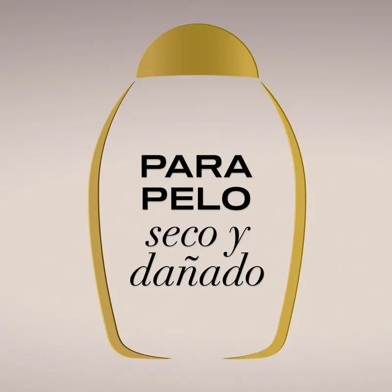 OGX Shampooing au lait de coco, cheveux secs, 385 ml
