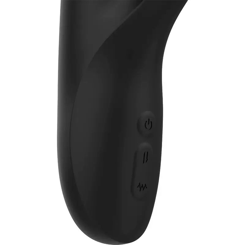 Ohmama Vibrators Vibrateur avec fonction de mouvement et boules rotatives - Noir