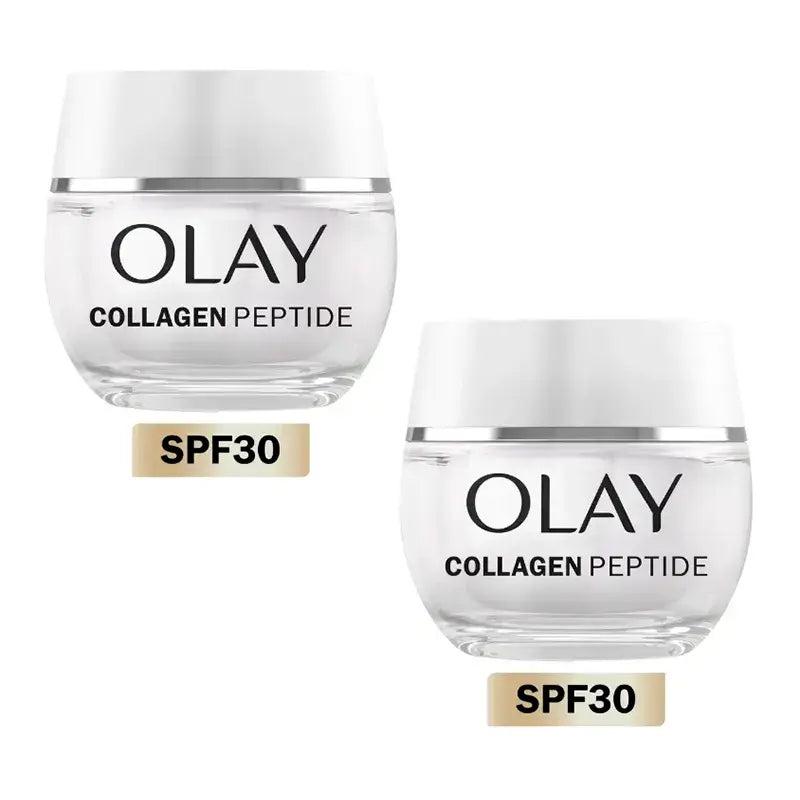 Olay Collagen Peptides 24H Day Cream Spf30, pack 2 x 50Ml