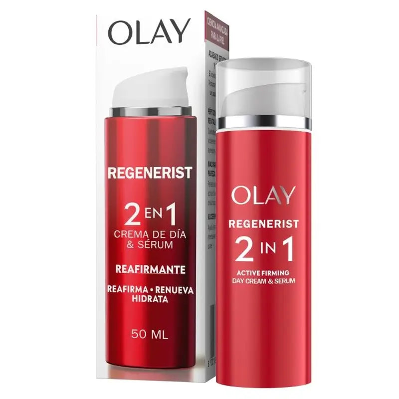 Crème de jour et sérum raffermissant actif 2 en 1 de Olay Regenerist, 50 ml