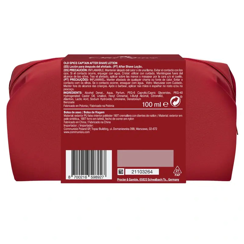 Old Spice Captain Traveller Coffret cadeau avec gel douche