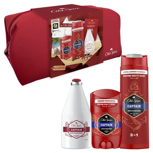 Old Spice Captain Traveller Coffret cadeau avec gel douche