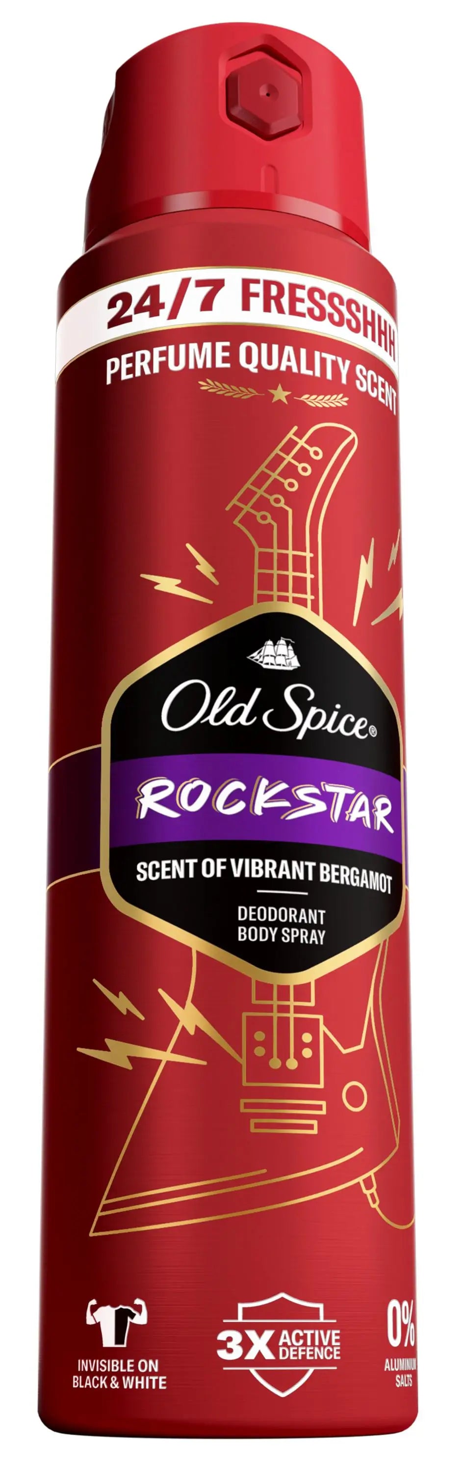Old Spice Old Spice Rockstar Déodorant en spray, 150 ml