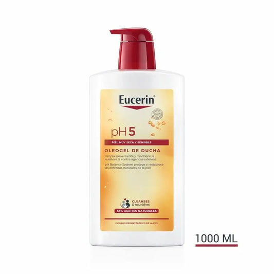 Eucerin Ph5 Shower Oil Shower Gel, 1000 ml