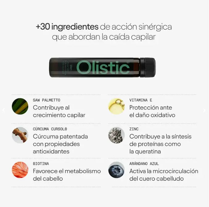 Olistic Night Booster + Olistic For Men 28 doses de 25 ml