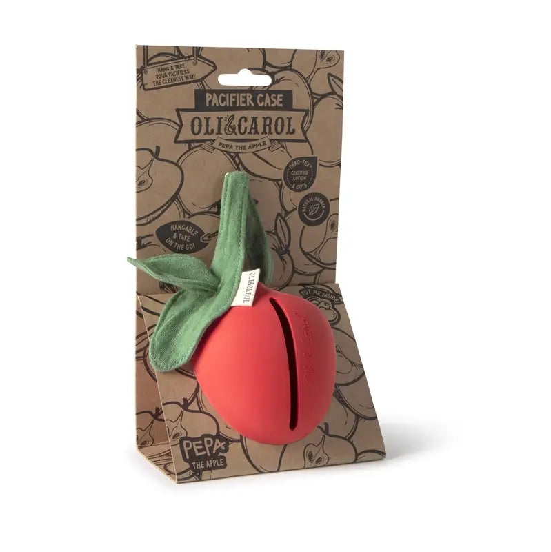 Oli&Carol Pepa The Apple Pacifier Case , 1 unité