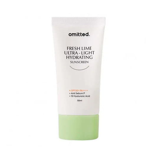 Omitted Fresh Lime Crème solaire ultra légère et hydratante, 50 gr