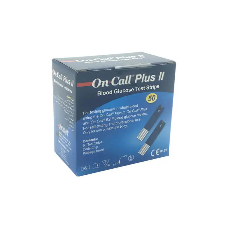 Edda Pharma On Call Plus II Test Strips 50 units
