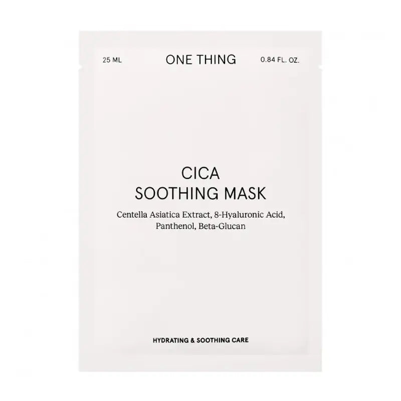 One Thing Cica Masque apaisant , 25 ml