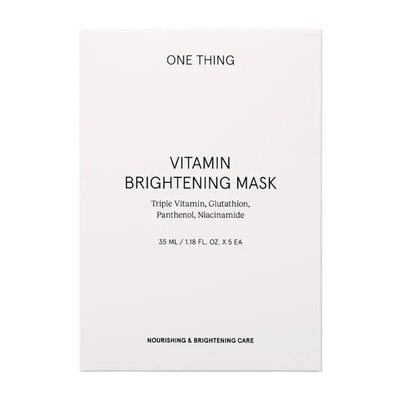 Masque éclaircissant à la vitamine One Thing, 35 ml