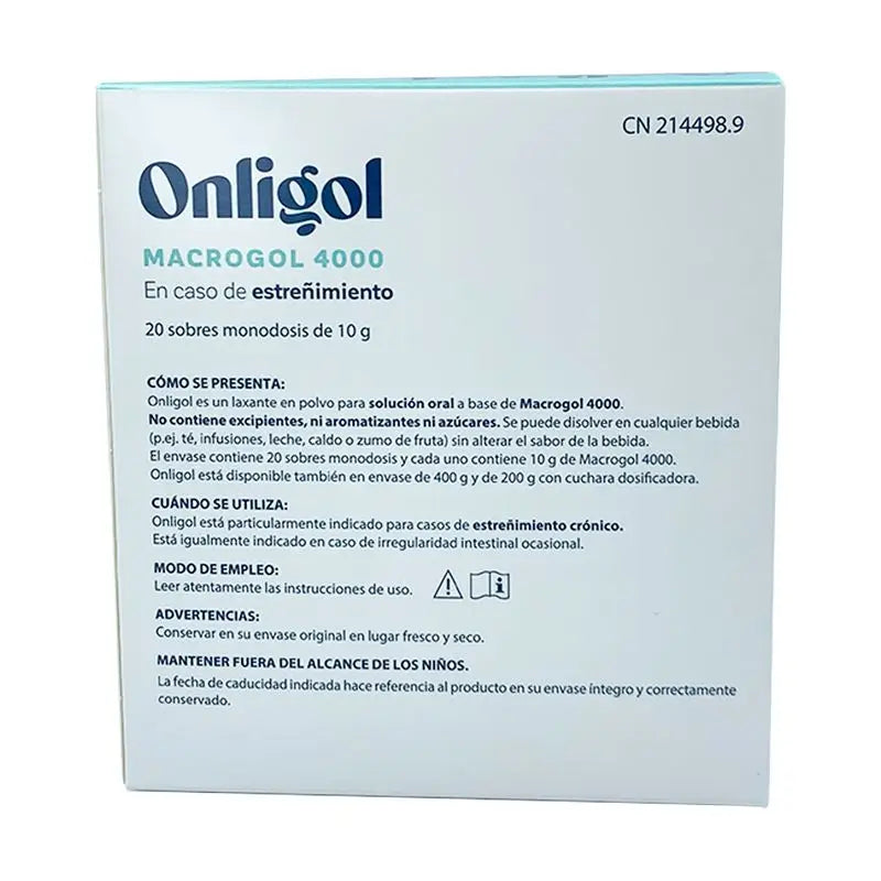 Onligol 20 Sachets De 10G