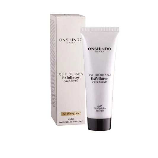 Onshindo Osaka Oshiroibana Gommage pour le visage, 75 ml