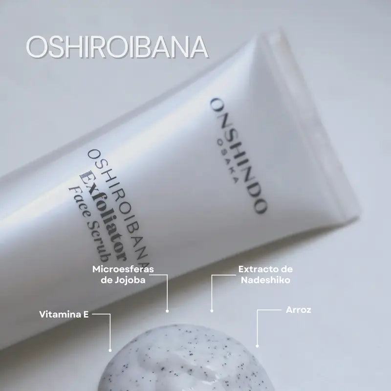 Onshindo Osaka Oshiroibana Gommage pour le visage, 75 ml