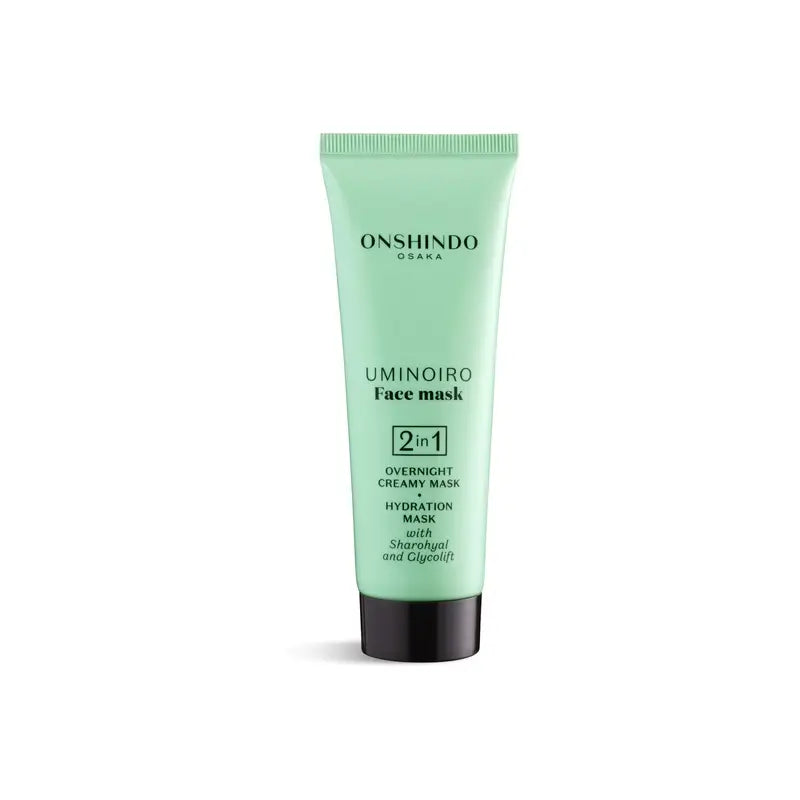 Onshindo Osaka Uminoiro Masque hydratant pour le visage, 75 ml