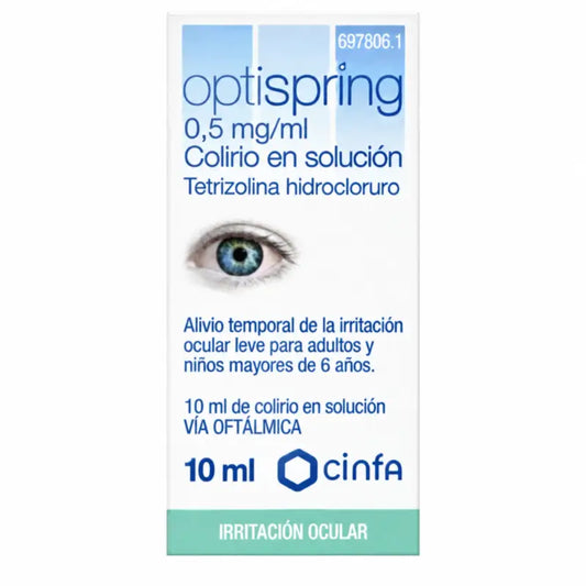 Optispring 0.5 Mg/ ml Collyre 1 Flacon Solution 1