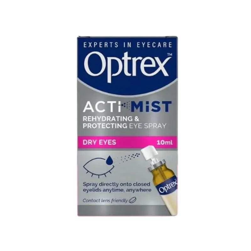 Optrex Actimist Spray pour les yeux secs et fatigués, 10 ml