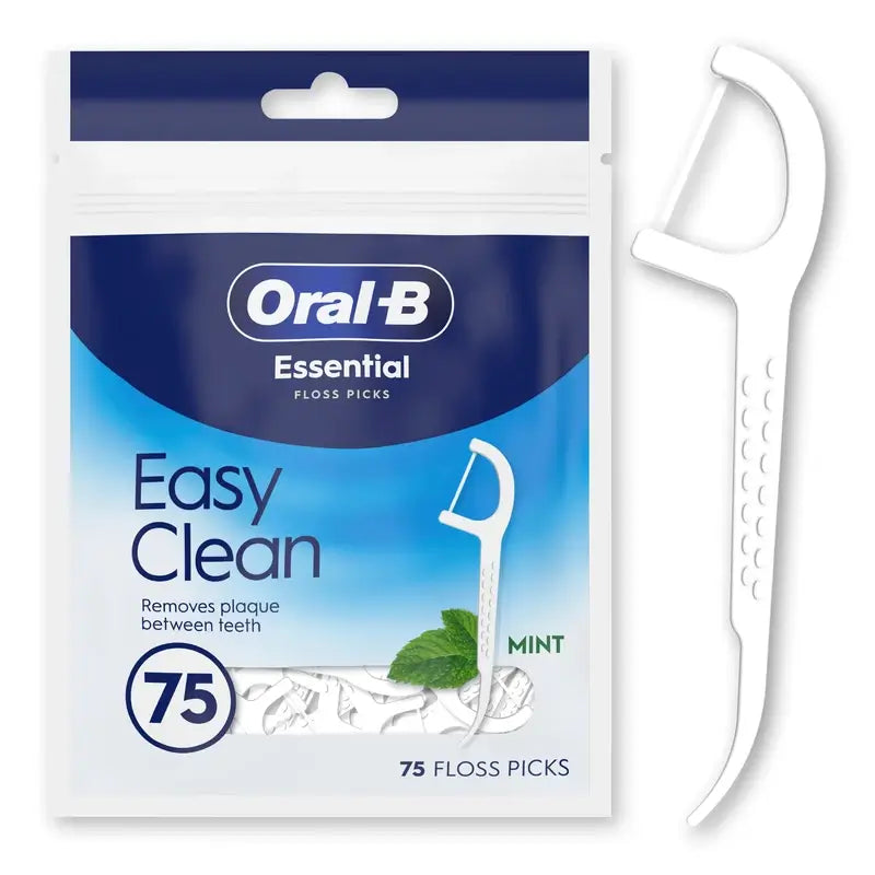 Oral-B Easy Clean Dental Arch Forms, Mint, 75 units