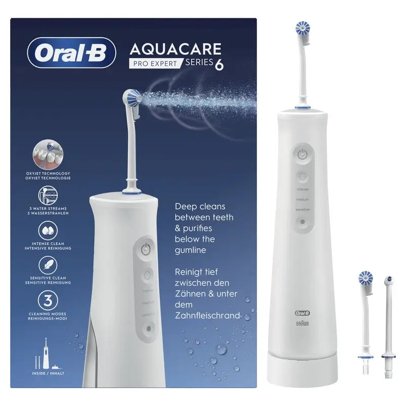 Oral-B Braun Aquacare 6 Irrigateur à eau avec technologie Oxyjet