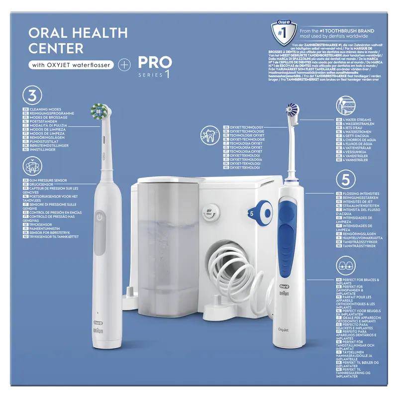Oral-B Braun Dental Center Pro 1 + Oxyjet