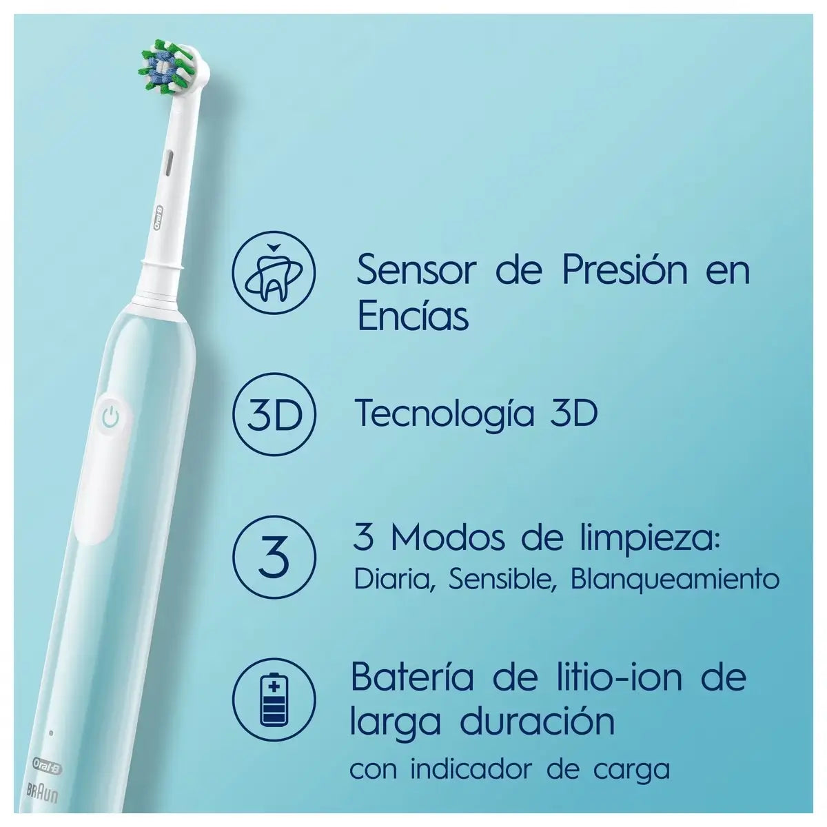 Brosse à dents électrique Oral-B Braun Pro 1 Bleu