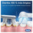 Brosse à dents électrique Oral B Braun Io2 White, 2 têtes de brossage, 1 paquet
