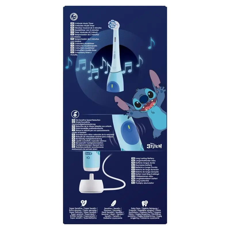 Brosse à dents Oral B Braun iO2 Stitch pour enfants