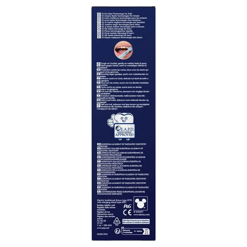 Brosse à dents Oral B Braun iO2 Stitch pour enfants