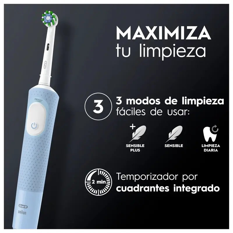 Oral-B Braun Brosse à dents rechargeable Braun Vitality Pro Bleu