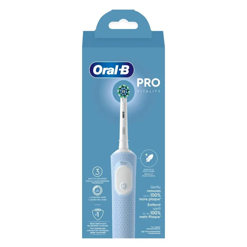 Oral-B Braun Brosse à dents rechargeable Braun Vitality Pro Bleu